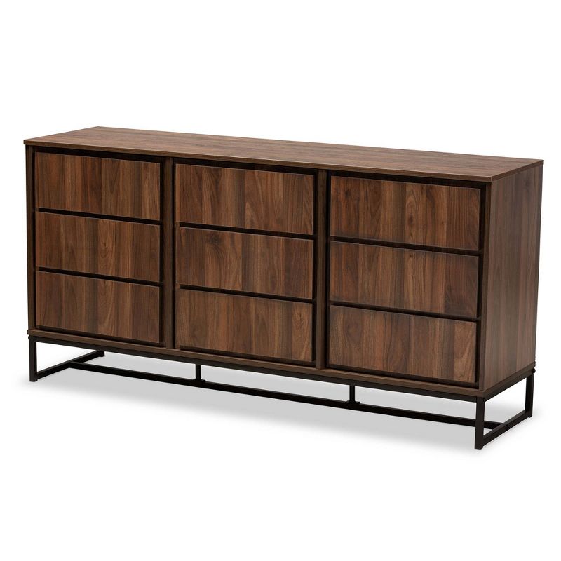 Carmel Sideboard Dark Brown/Black - Chique