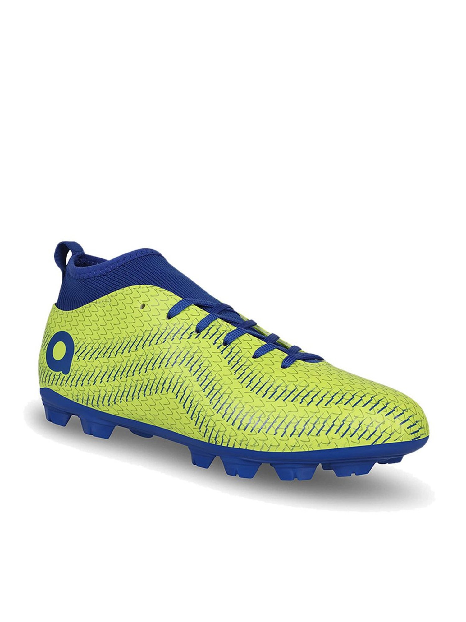 AIVIN Men's Pro Rattle Snake Sulphur Green Football Shoes