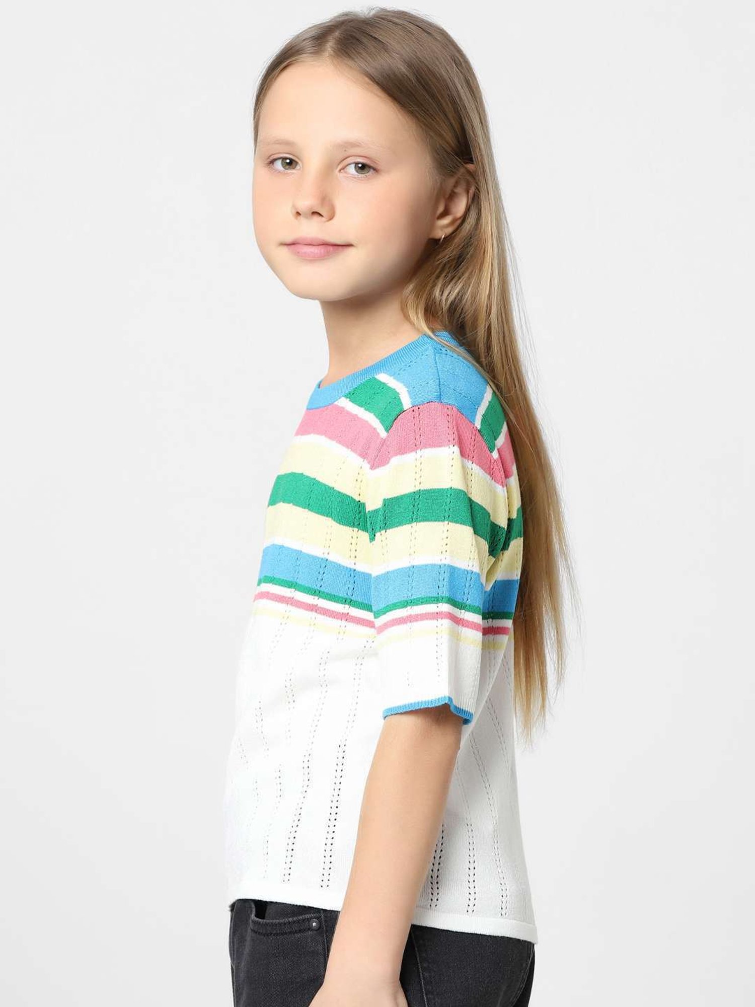 KIDS ONLY Multicolor Striped Top