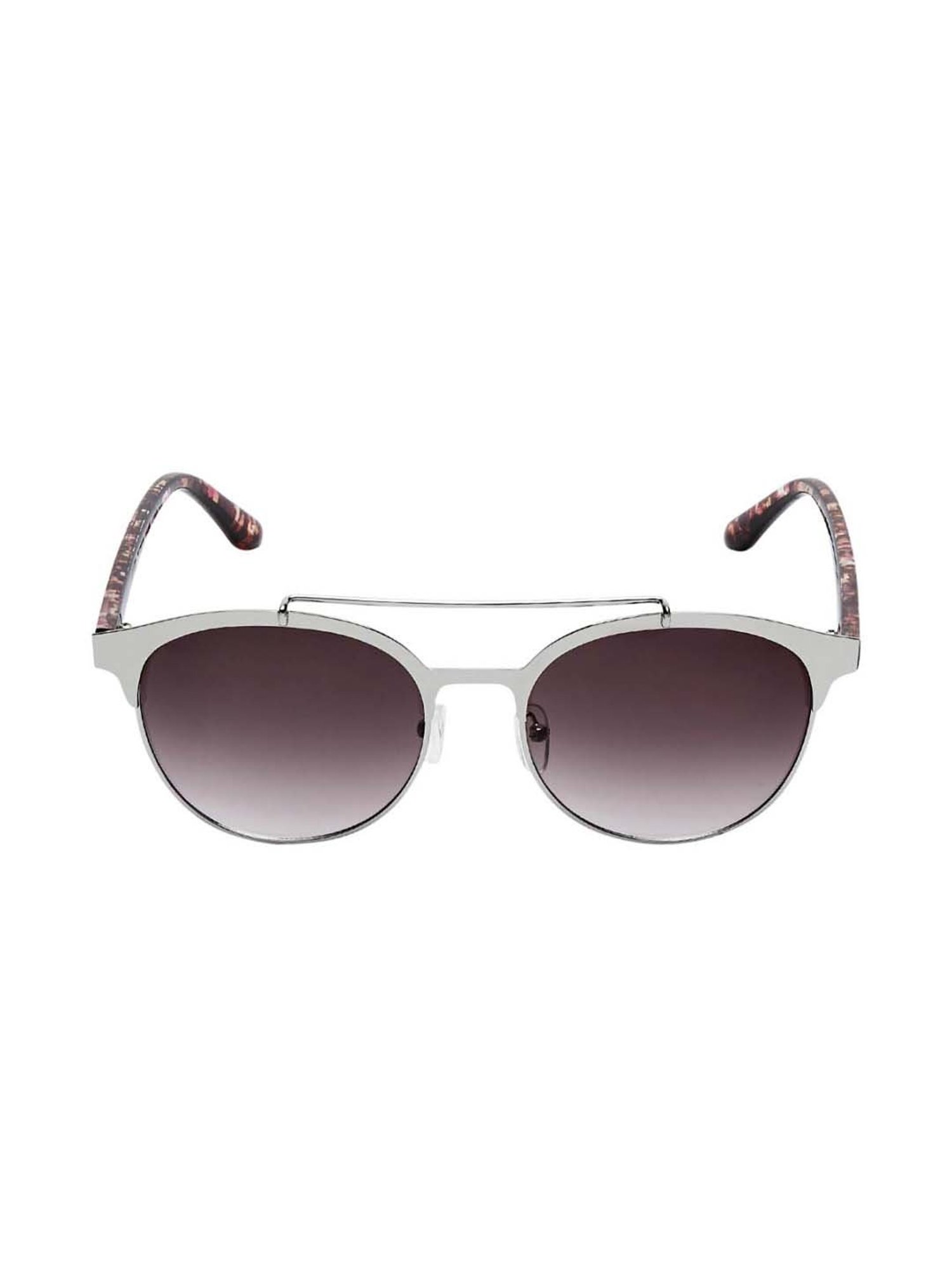 Gio Collection G16149SLX Grey Round Sunglasses