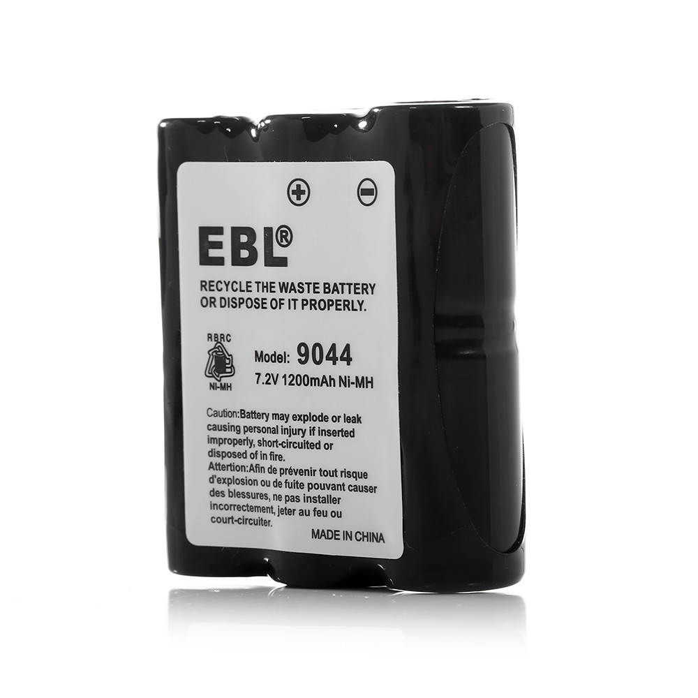 EBL 2 Pack 7.2V 1200mAh Motorola HNN9044 HNN9044A HNN9056 P50 P60 Two-Way Radio Batteries Replacement Battery