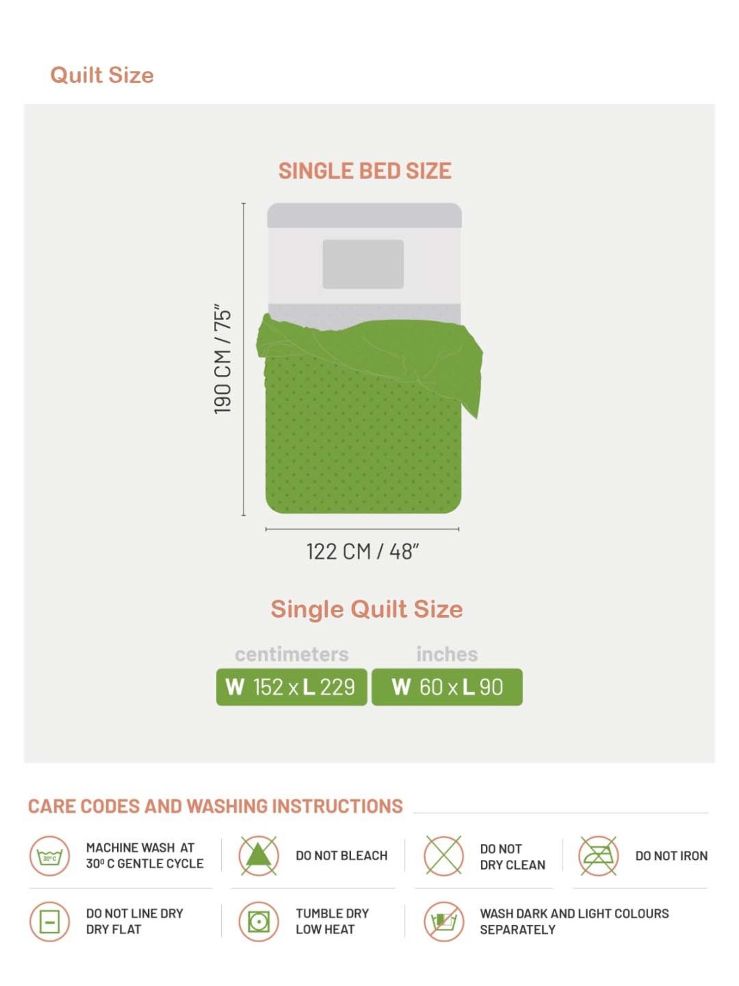 Welspun Bliss Light Silver & Blue Microfibre 120 GSM Shell Double Bed Quilt