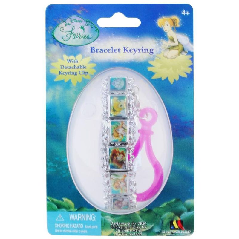 Mickey Mouse & Friends Disney Fairies Portrait Bracelet Key Ring