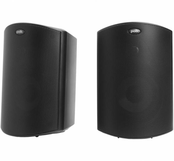 Polk Audio Atrium8 SDi High Performance All Weather Outdoor Loudspeaker with Dual Tweeters and PowerPort Bass Venting (White/Single)