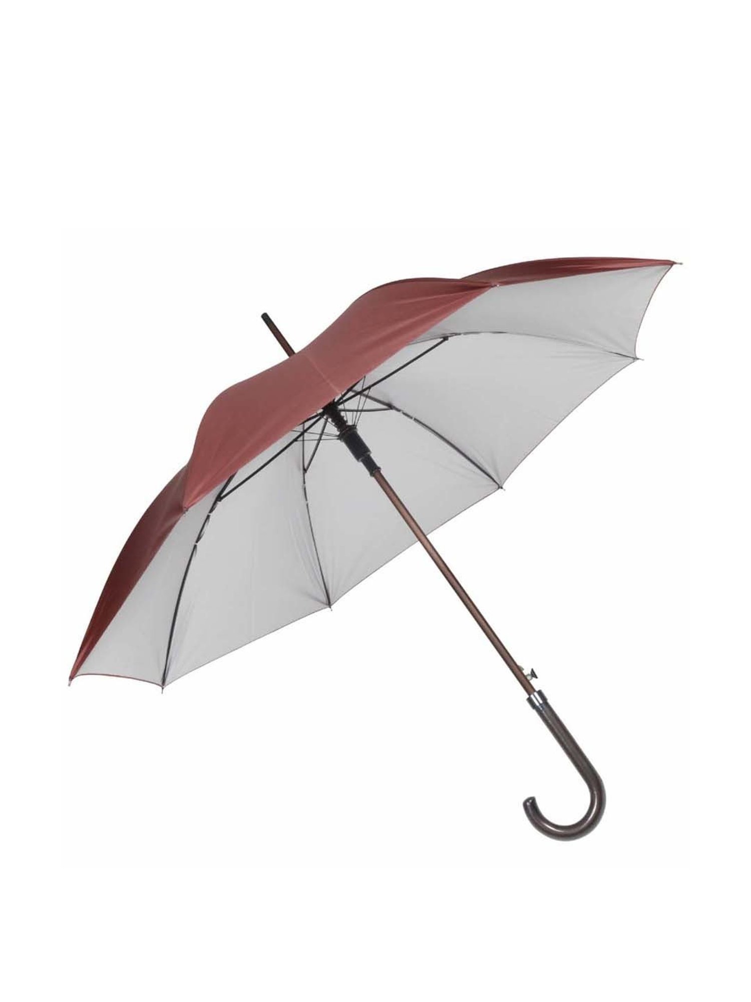 Eume Forlin Chocolate Solid 1 Fold Umbrella - 23 inch