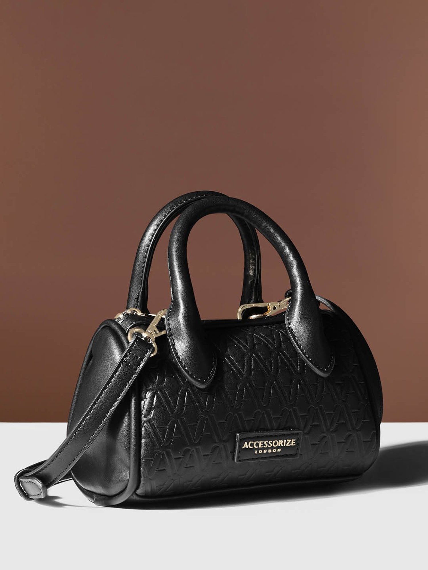 ZOUK Kashmir Blooms Classic Multicolor Printed Medium Handbag