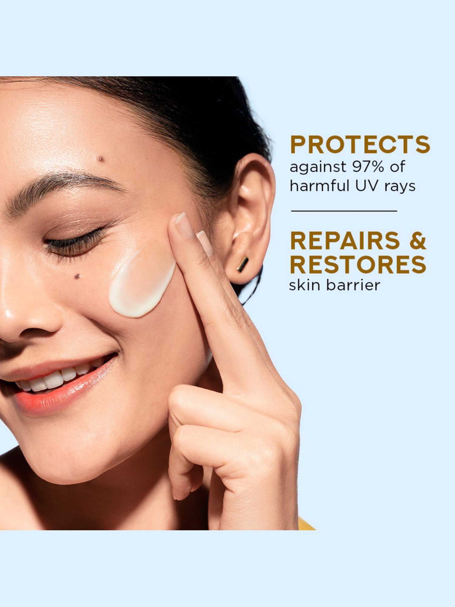 Pond's Sun  Hydrate SPF 50 PA+++ Creme Gel Sunscreen with Hyaluronic Acid - 50 gm