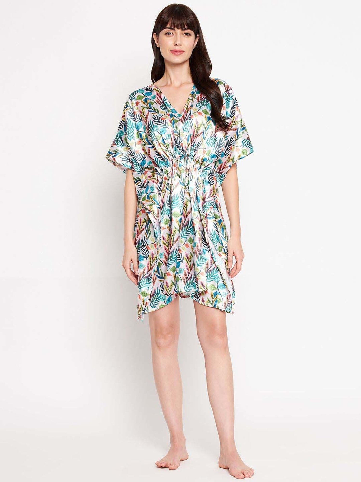 Secrets By ZeroKaata Multicolored Printed Kaftan - Pack Of 2