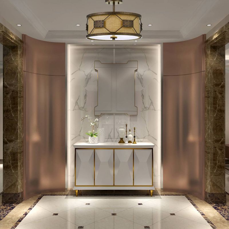 9" 2 in 1 Metal Ragusa Pendant with Burlap Shade Rust - Cal Lighting