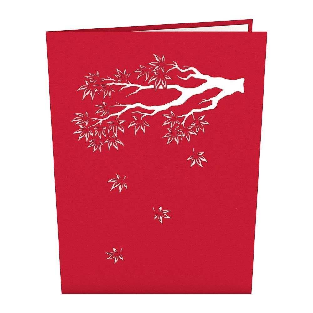 Lovepop Japanese Maple Pop Up Card, 3D Card, Tree Card, Nature Card, Foliage Card, Fall Card
