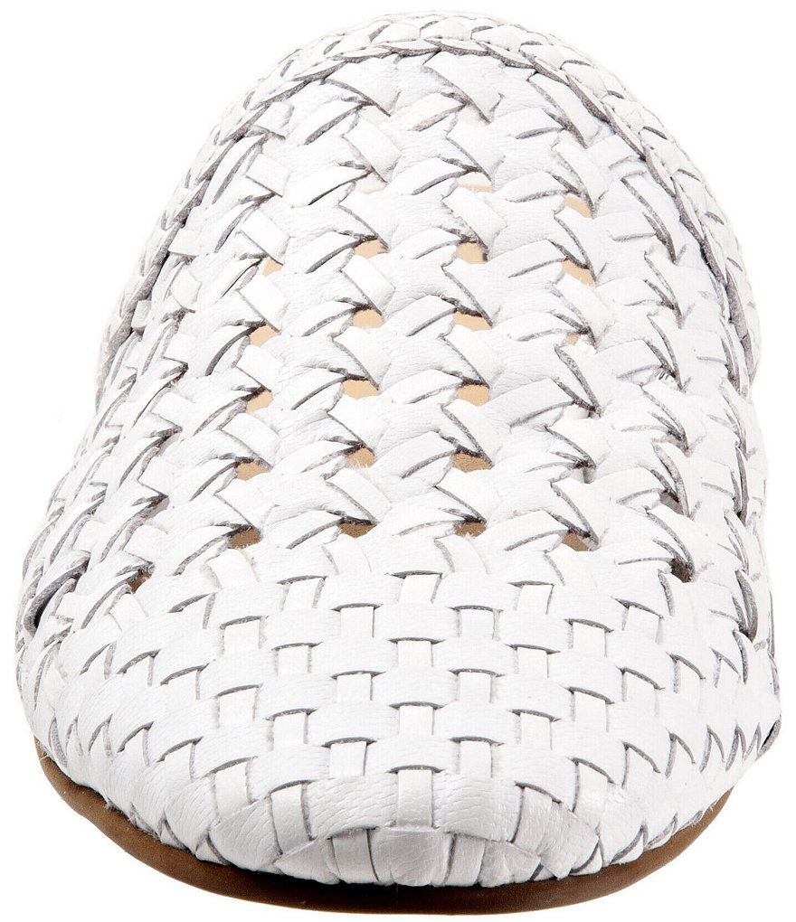 Trotters Leona Woven Leather Mules