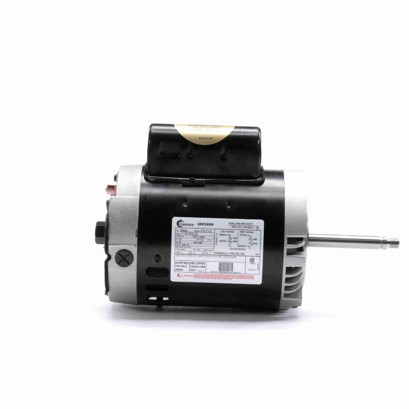 AO Smith B668 3/4 Horsepower Electrical Single Phase Continuous 3450 RPM Replacement Pool Vacuum Cleaner Sweep Pump Motor, Black