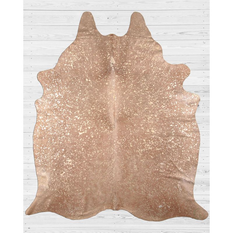 5'x7' novelty Area Rug Beige - DEERLUX