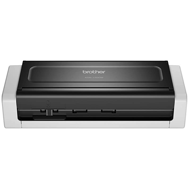 Wireless Compact Desktop Scanner, ADS-1700W, Fast Scan Speeds, Easy-to-Use, Ideal for Home, Office or On-The-Go Professionals (Renewed)