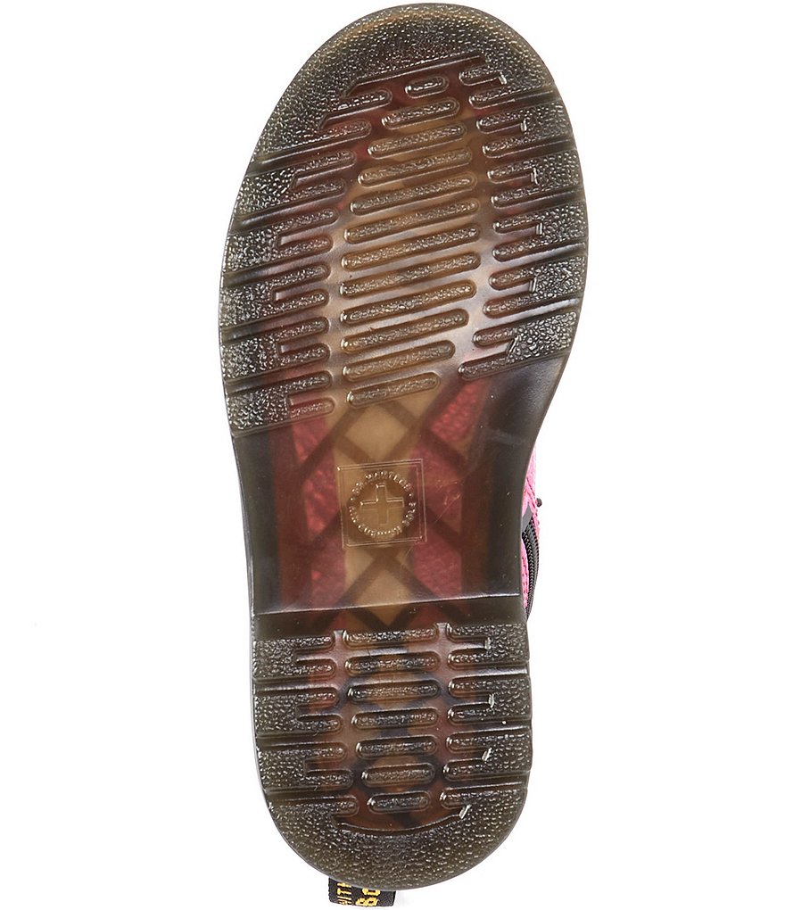 Dr. Martens Girls' 1460 Reptile Embossed Boots (Toddler)