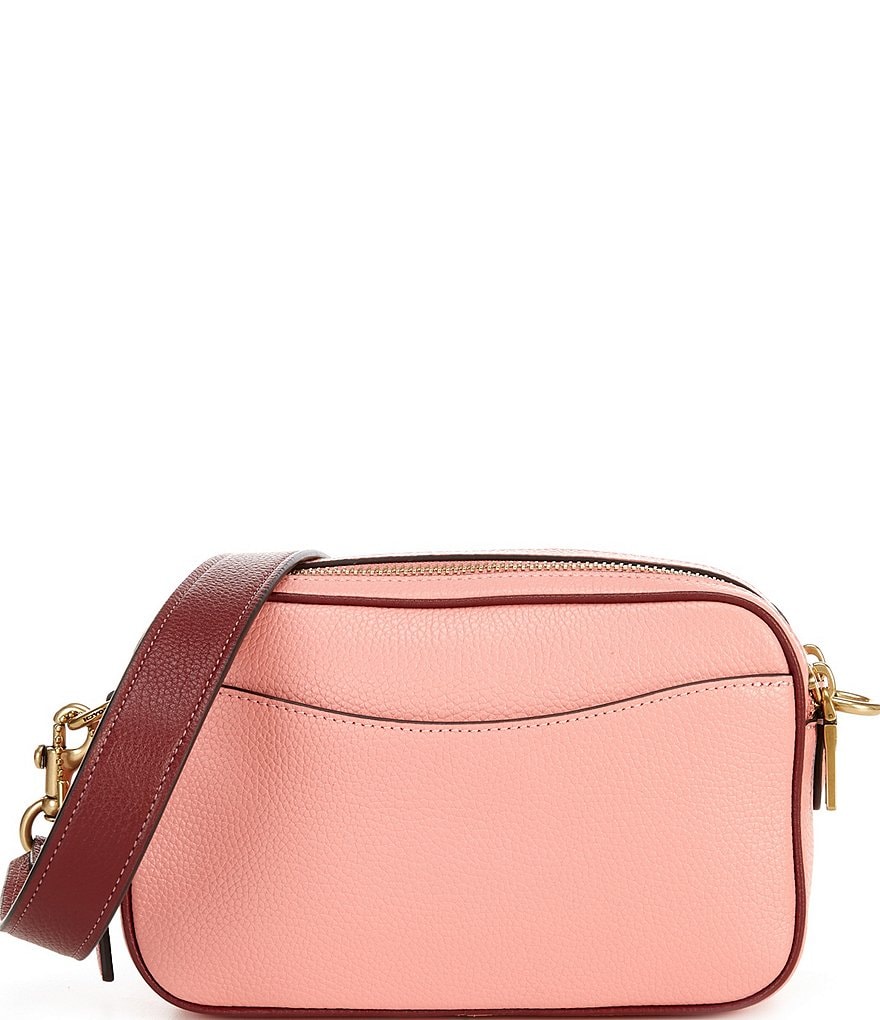 COACH Colorblock Leather Willow Camera Bag