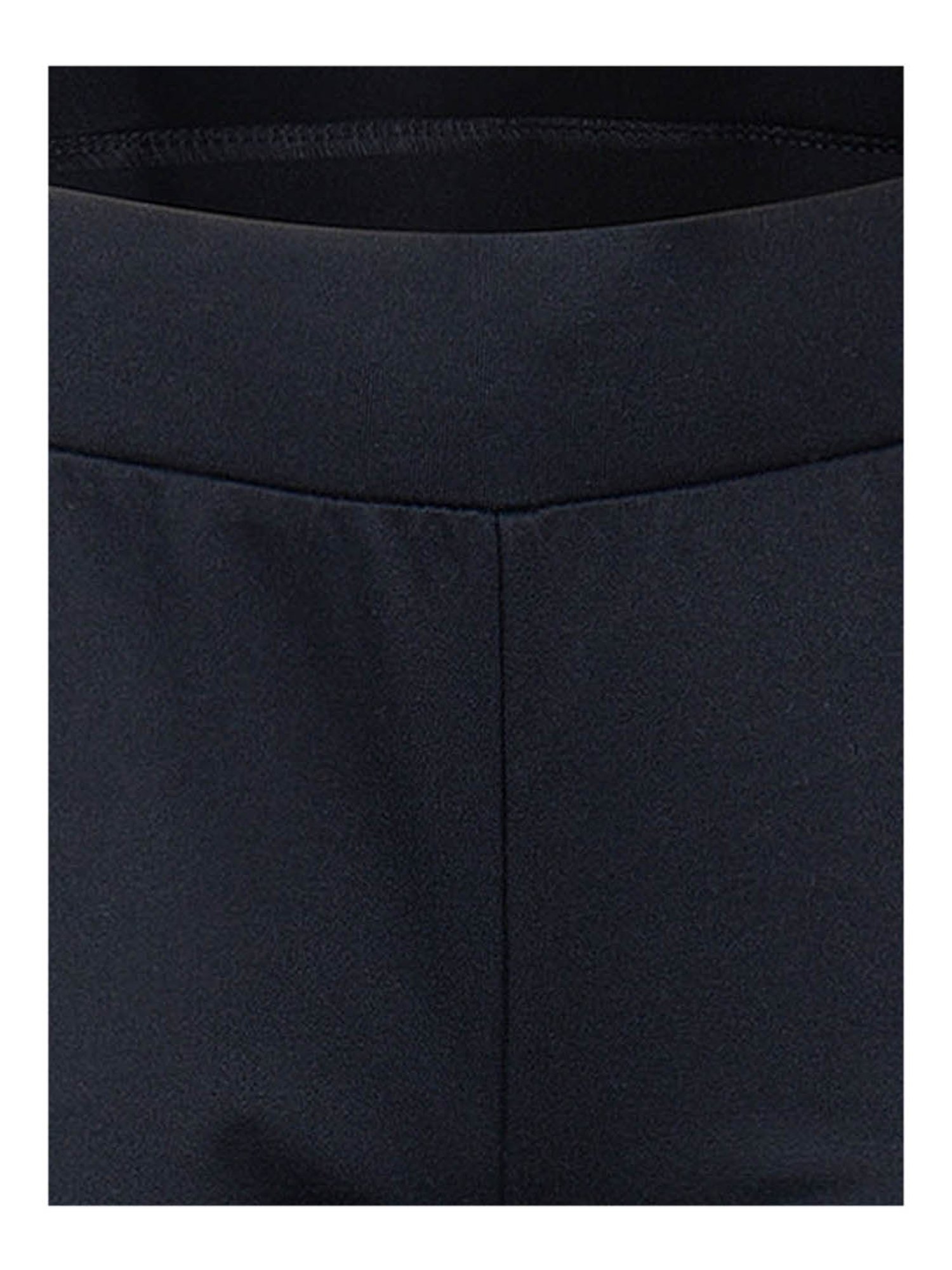 Converse Girls Black Solid Leggings