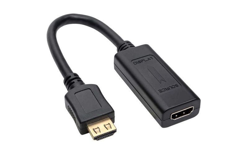 Tripp Lite 1ft HDMI Active Signal Extender Equalizer Cable HDMI 60Hz M/F 1' - HDMI for Audio/Video Device, Monitor, TV - 1 ft