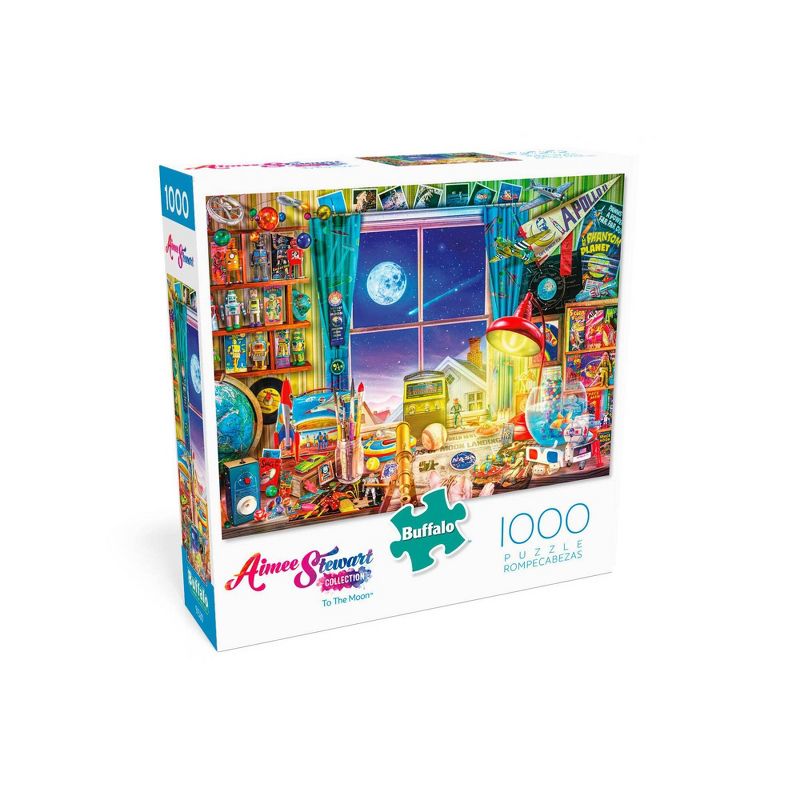 Buffalo Games Aimee Stewart: To The Moon Jigsaw Puzzle - 1000pc