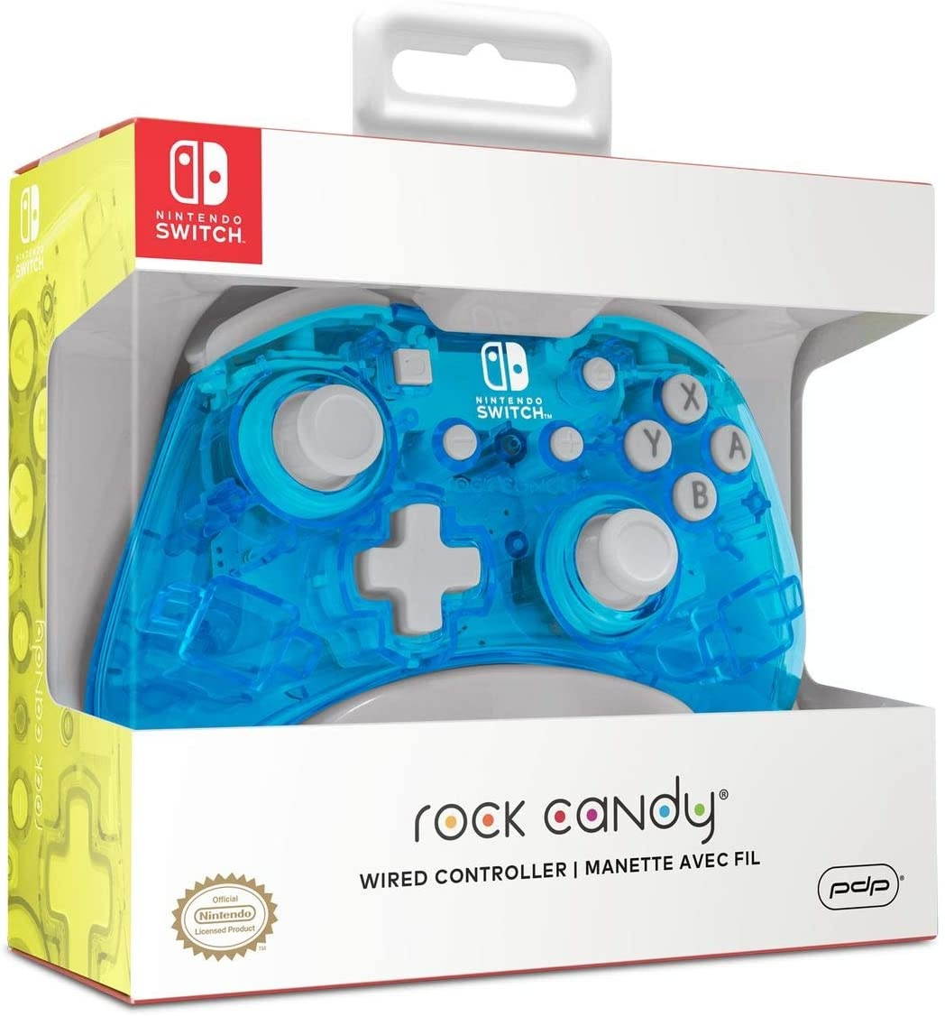 PDP 500-181-NA-PR Rock Candy Wired Controller For Nintendo Switch - Cosmoberry