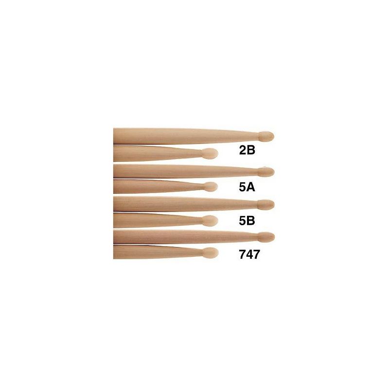 Promark Natural Hickory Drumsticks Nylon 5A