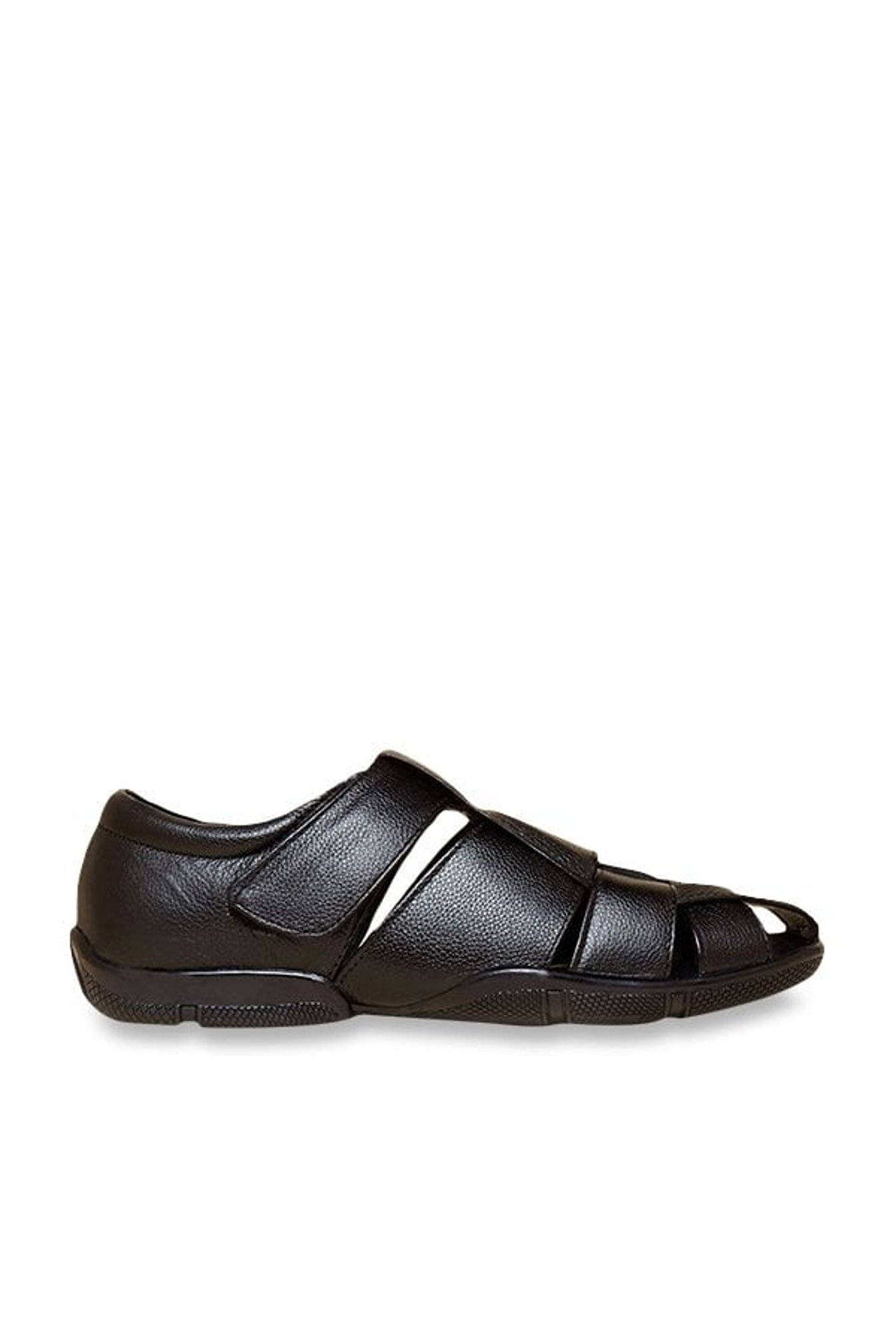 Privo by Inc.5 Black Fisherman Sandals