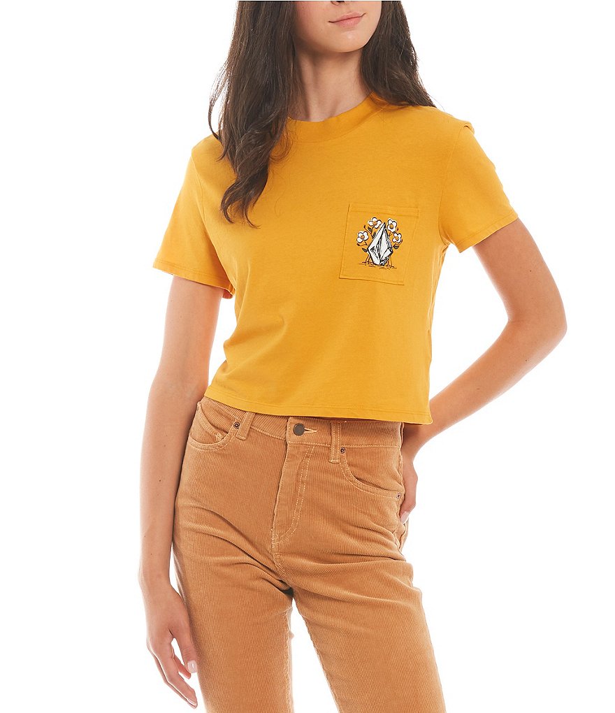 Volcom Pocket Dial Short-Sleeve Pocket Jersey Tee