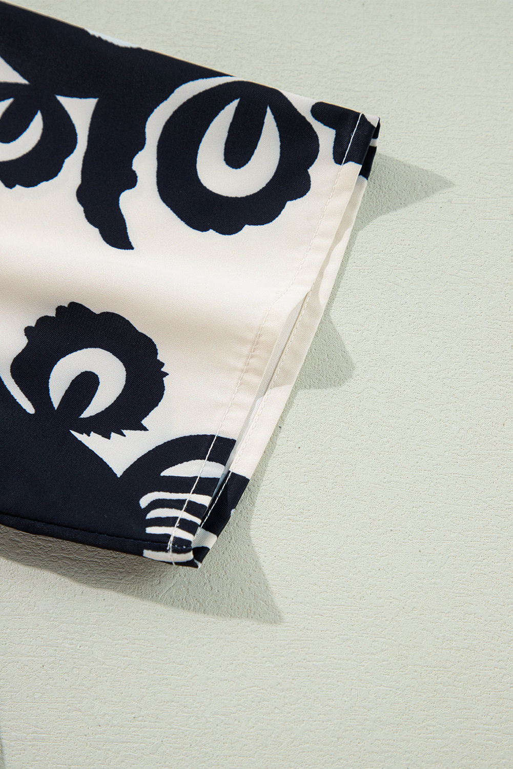 White Frill Mock Neck Sleeveless Tiered Floral Dress