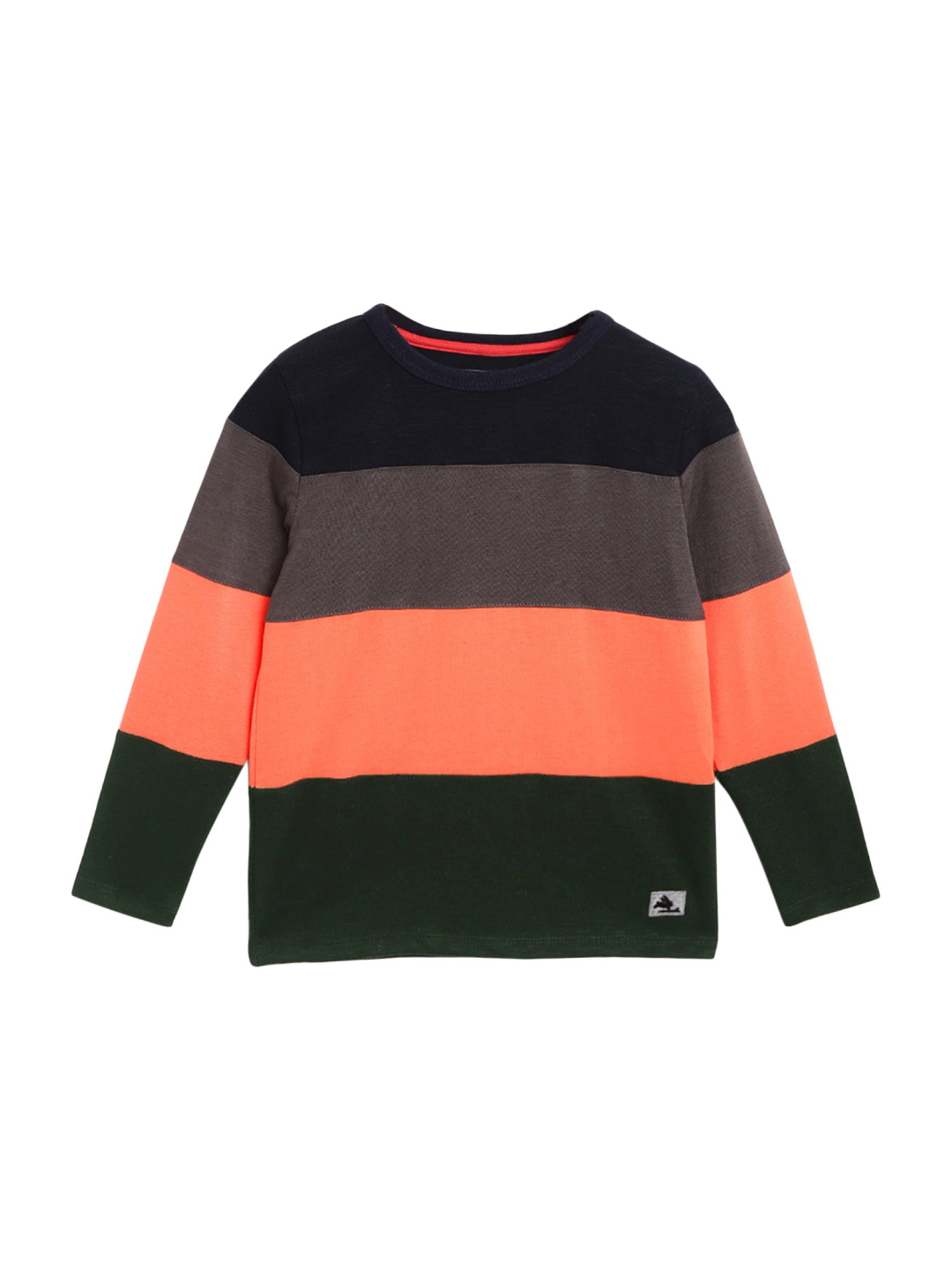 Cherry Crumble by Nitt Hyman Kids Multicolor Color Block Pattern T-Shirt