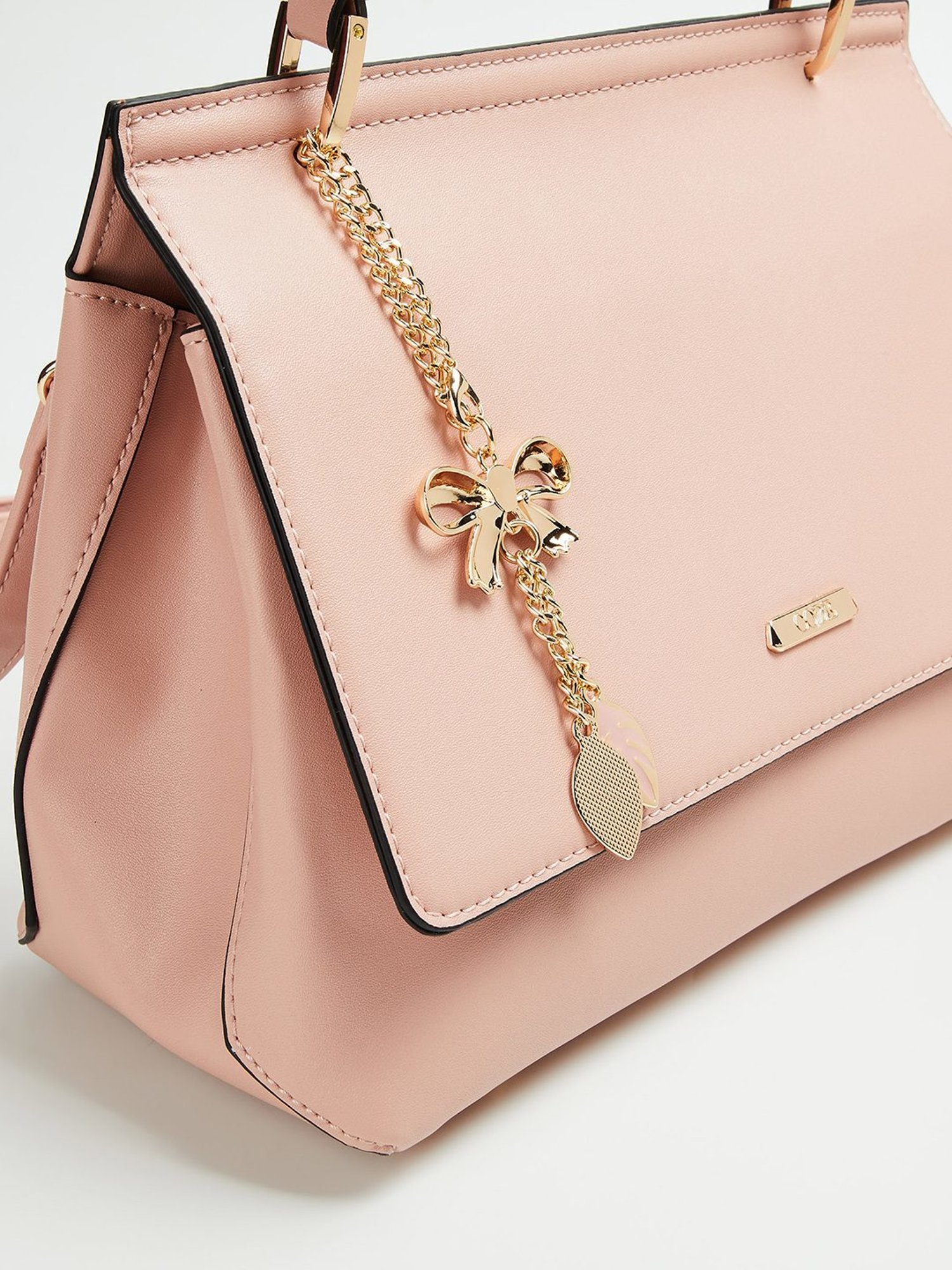 Code by Lifestyle Pink Satchel Handbag