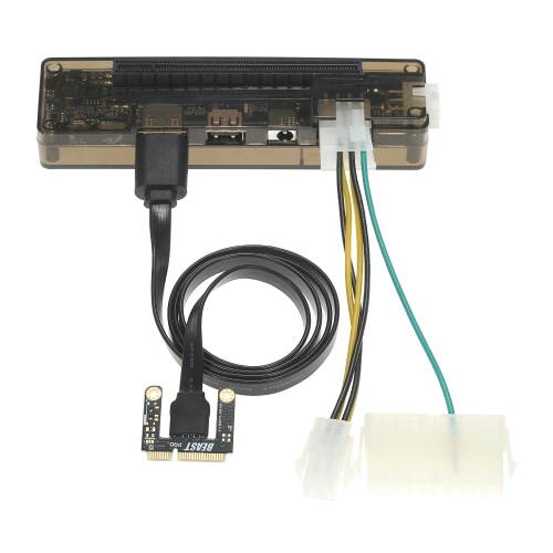 Laptop External Independent Video Card Graphics Dock with Mini PCI-E Input Interface