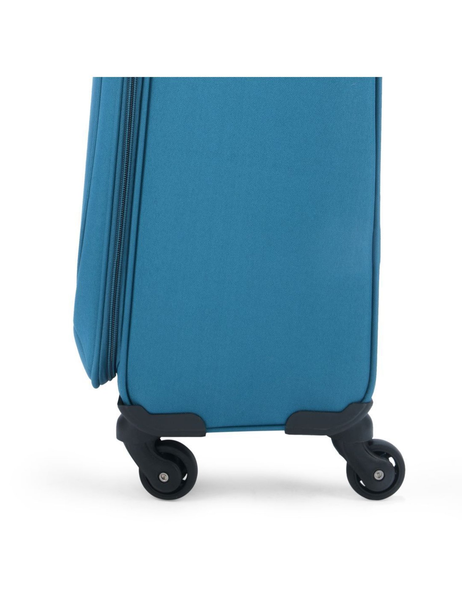 Aristocrat Dasher Blue Solid Soft Cabin Trolley Bag - 25 cm