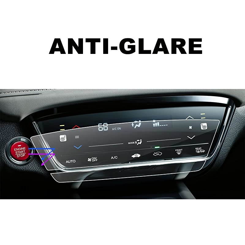 20162018 HRV EX EXL 7 Inch 2 PCS Air Conditioning Display PET Screen Protector High Clarity Filters UV Anti Scratch