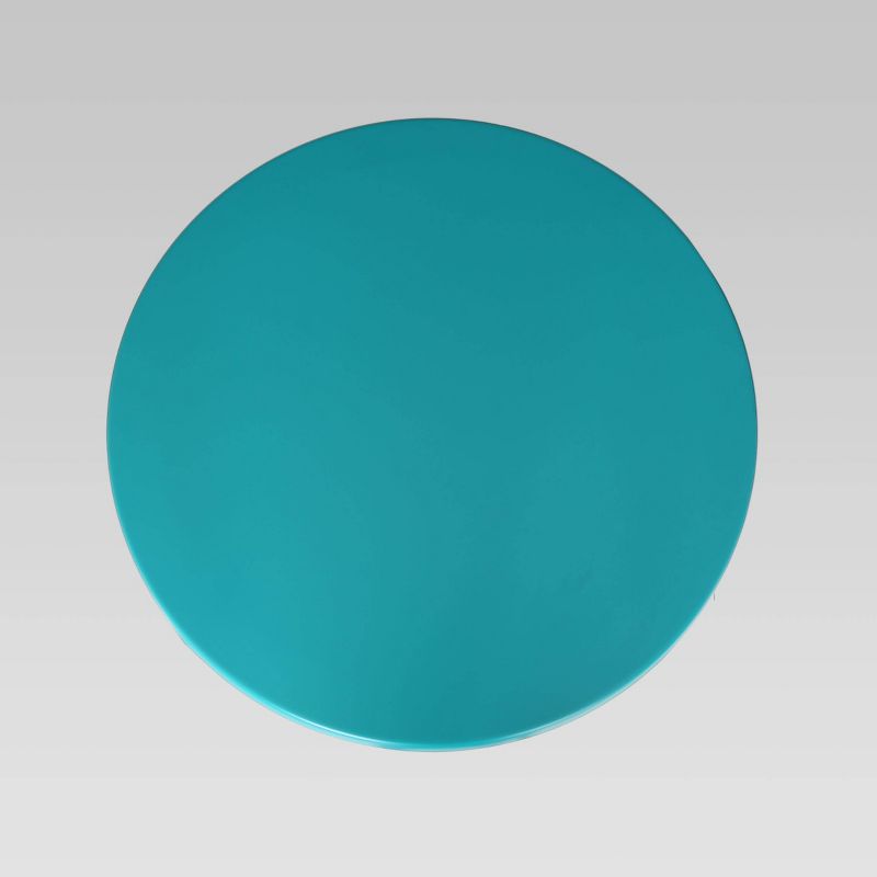 4-Person Rockshire Rectangle Pub Table - Natural and Black - Aiden Lane