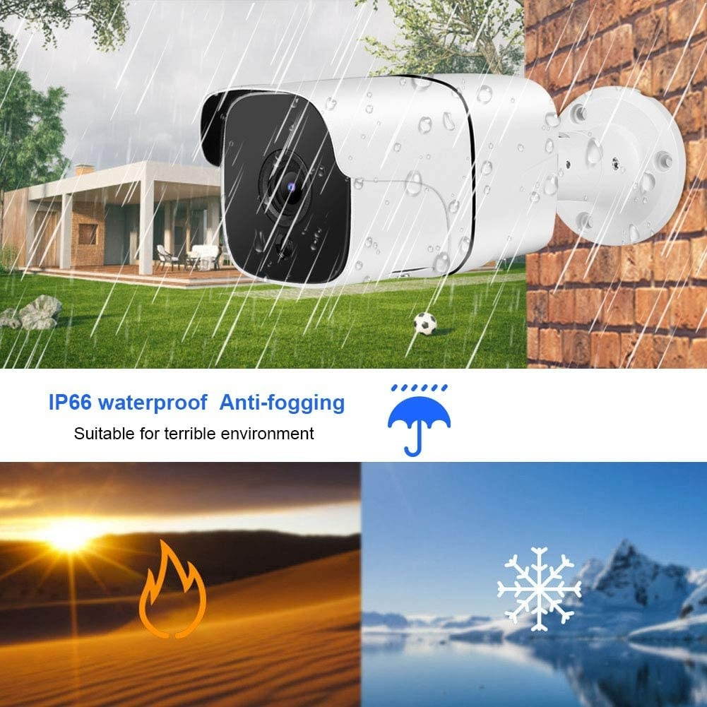 Sonew Bullet Security Camera,4 in 1 (TVI/AHD/CVI/CVBS) Outdoor Analog CCTV DVR Surveillance Camera for Outdoors Indoors Monitoring (720P NTSC)