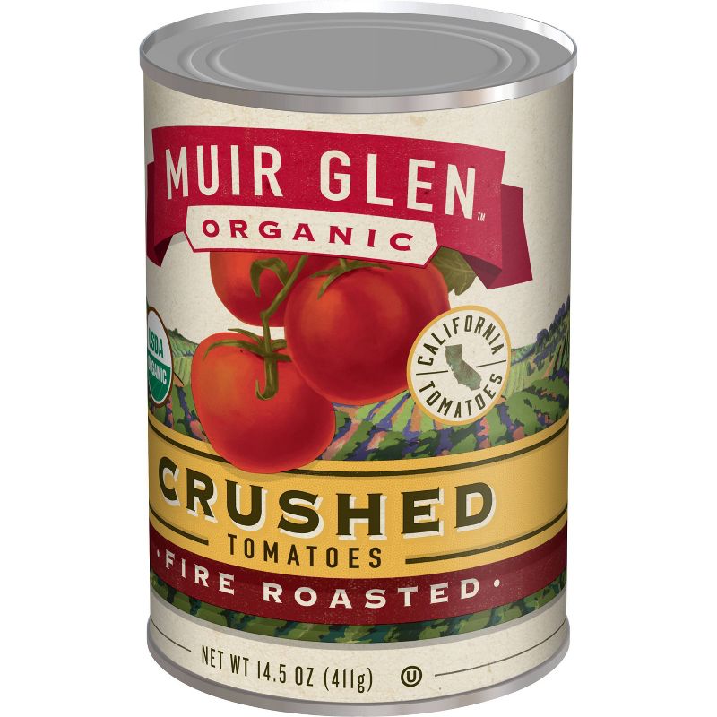 Muir Glen Crushed Tomatoes Fire Roasted - 14.5oz