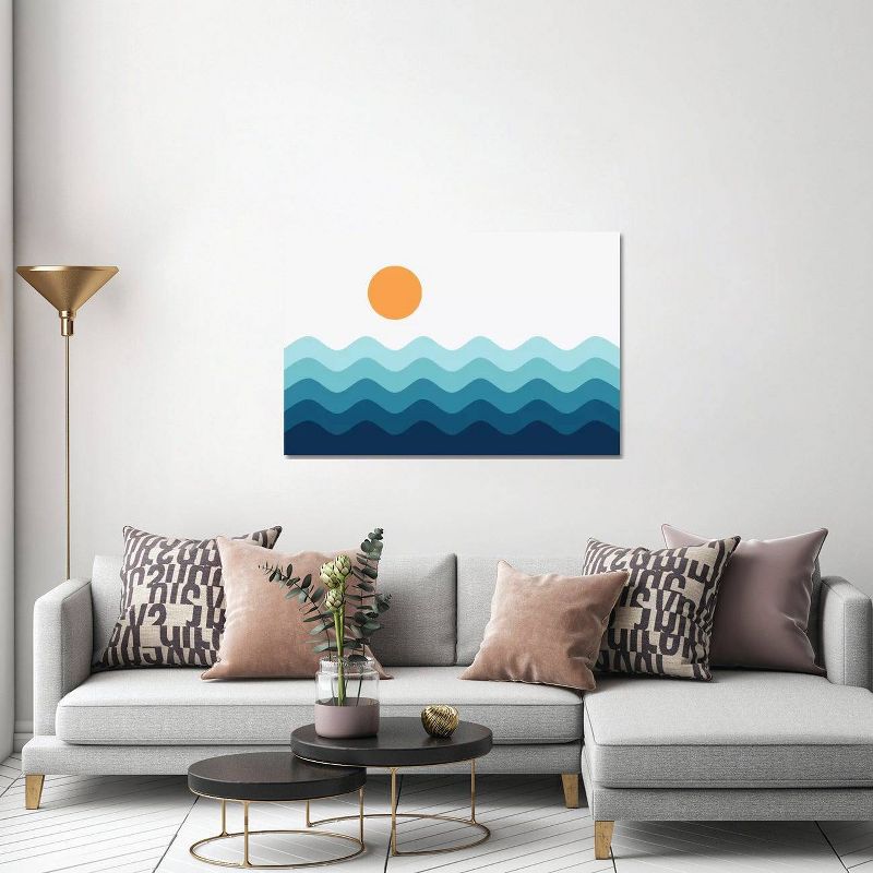 Abstract Landscape IVB by the Old Art Studio Unframed Wall Canvas - iCanvas