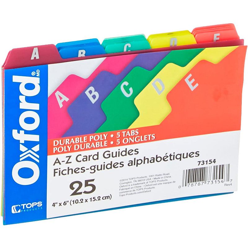 6pk 100 per pack 4" x 6" Blank Index Cards Brite Assorted - Top Notch Teacher Products