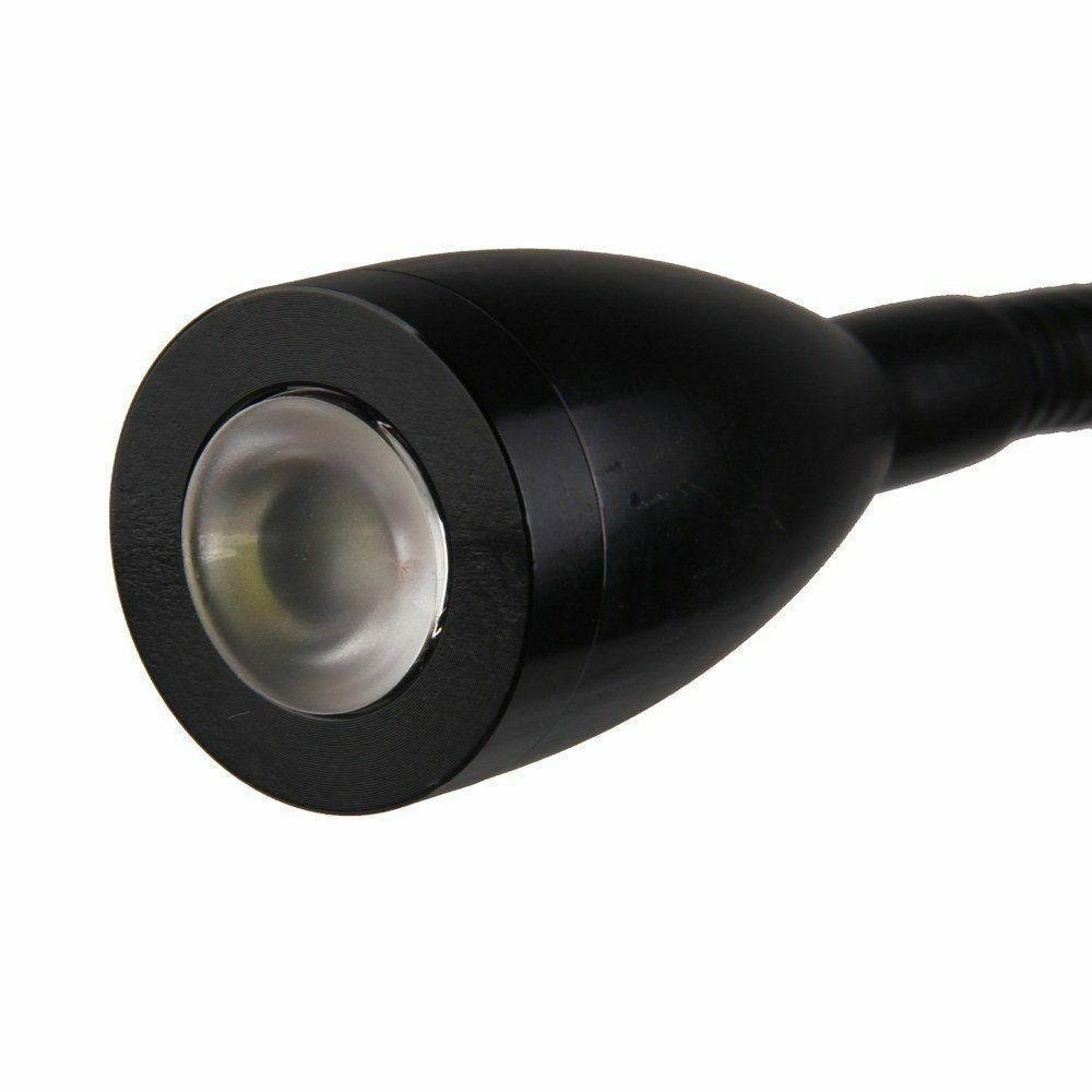 USB Flexible Reading LED Light Clip-on Beside Bed Desk Table Book Night Lamp New