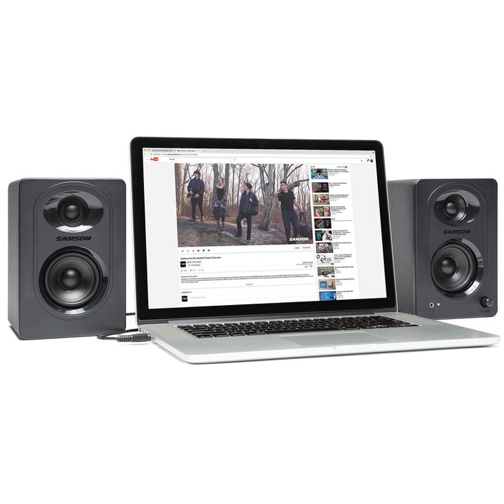 Samson MediaOne M30 Powered Studio Monitors (Pair)