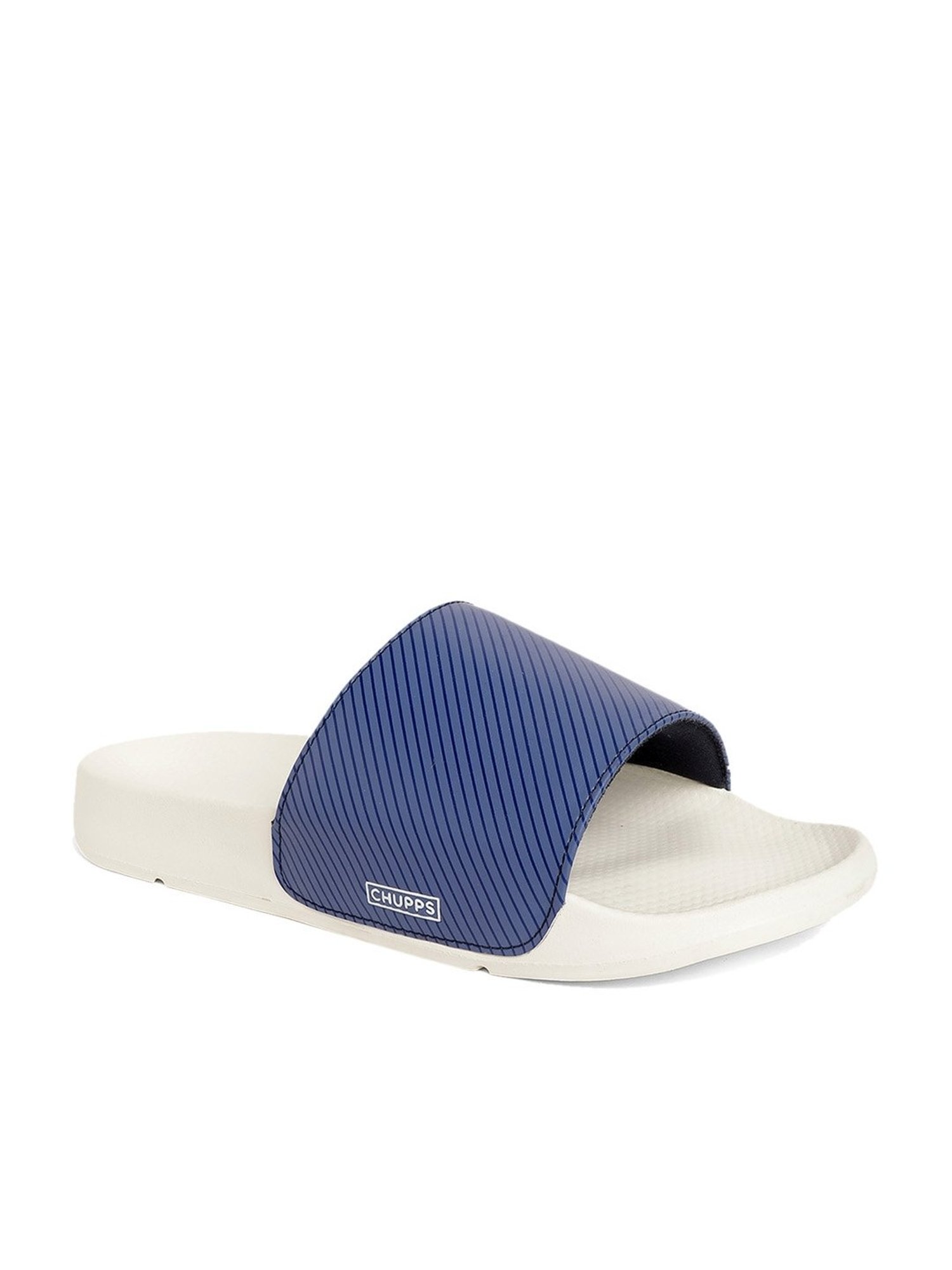 Chupps Men's Blue Slides