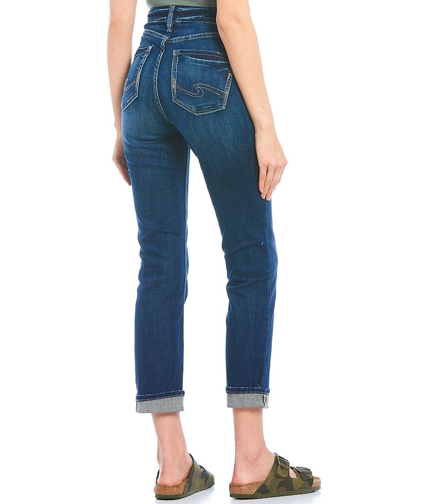 Silver Jeans Co. Highly Desirable Raw Edge Straight Jeans