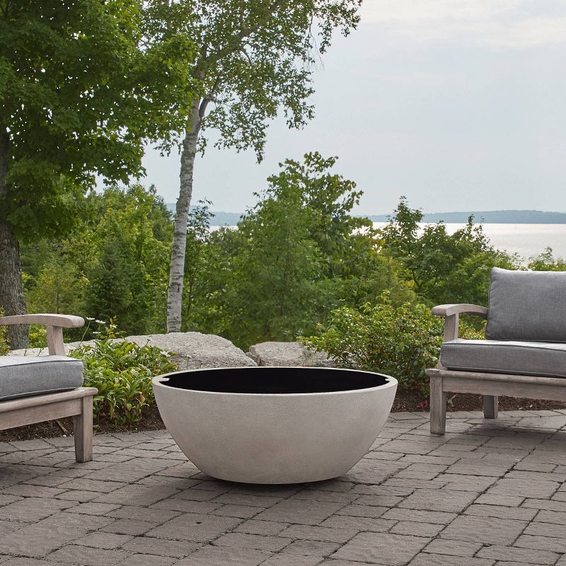 Real Flame Deland Grand Electric Fireplace Gray