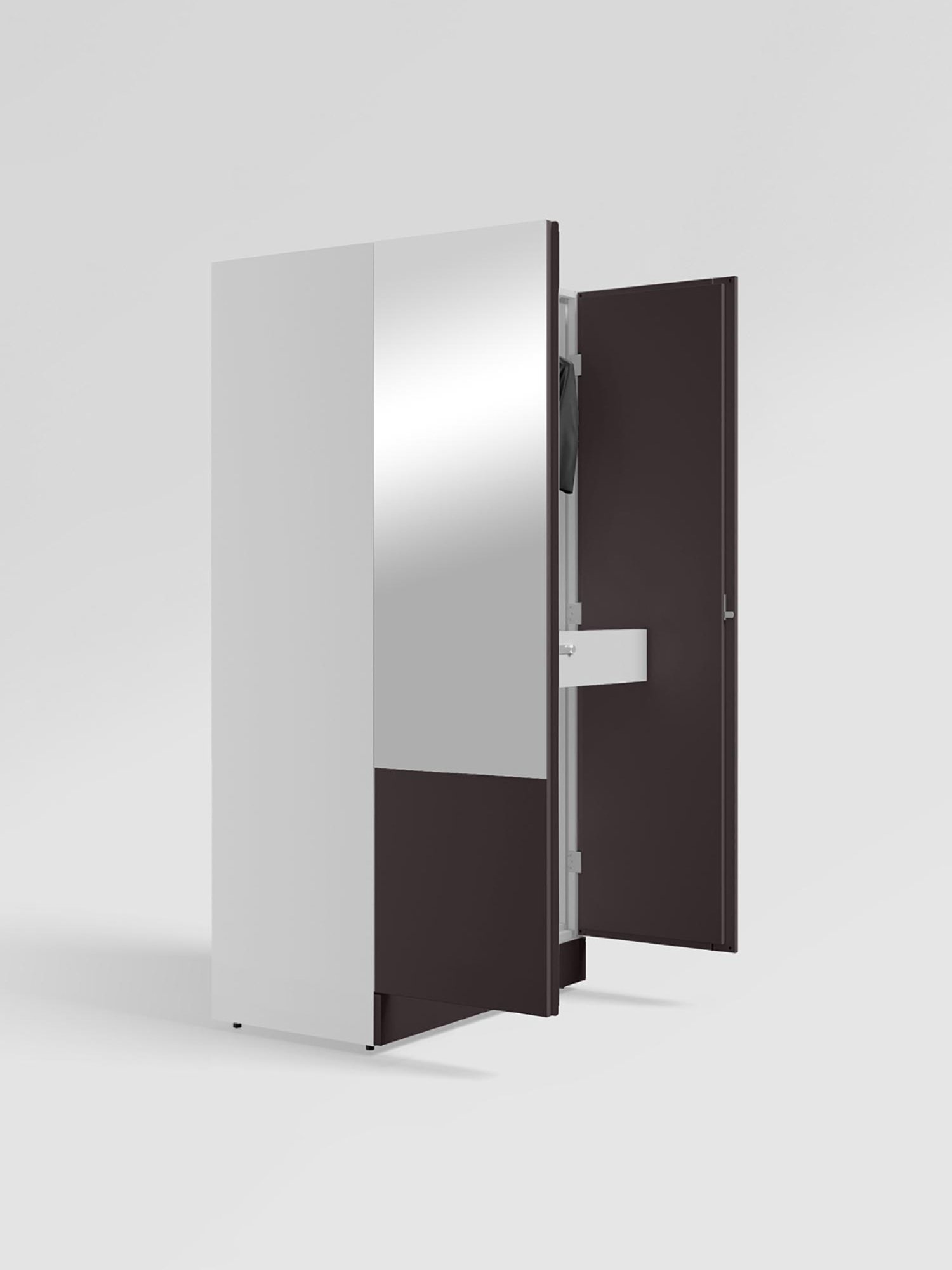 Home Basics 5 Dual Hook Chrome Plated Steel Over the Door Hanging Rack