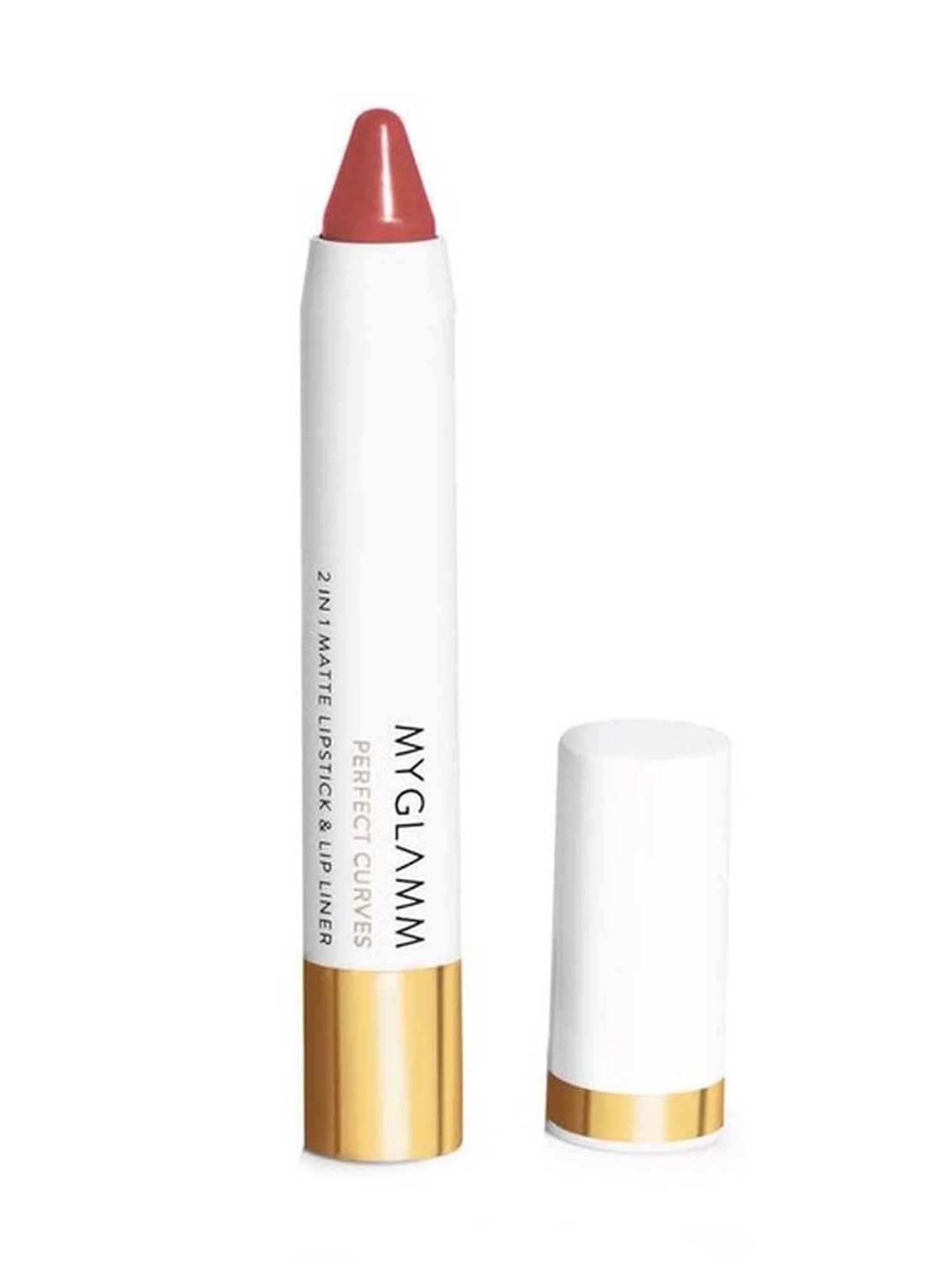 MyGlamm Perfect Curves Matte Lip Crayon Spice It Up - 3.7 gm