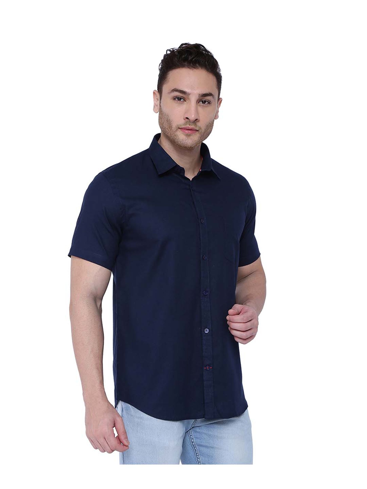 Southbay Navy Regular Fit Shirt
