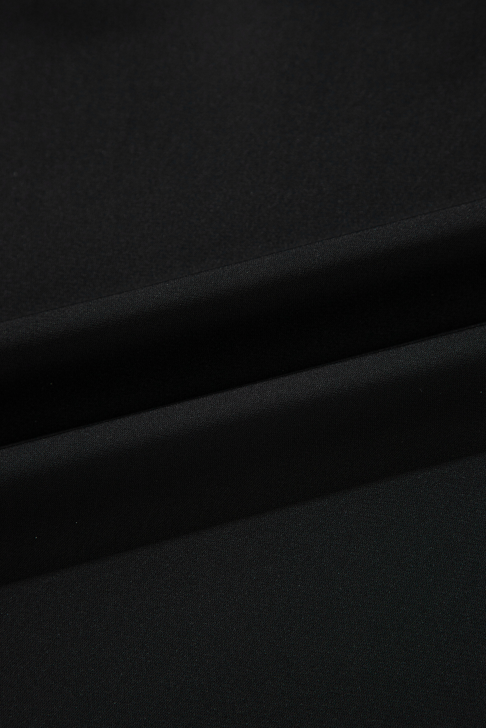 White Spotted Print Tie Neck Color Block Halter Sleeveless Shirt