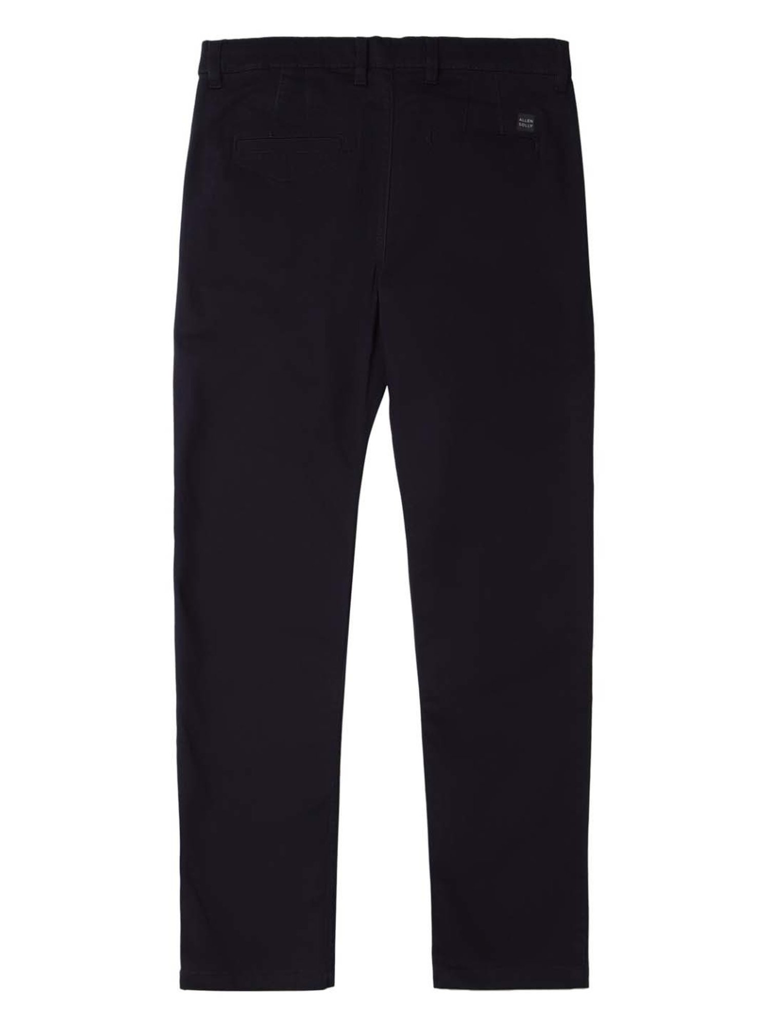 Allen Solly Junior Navy Cotton Regular Fit Trousers
