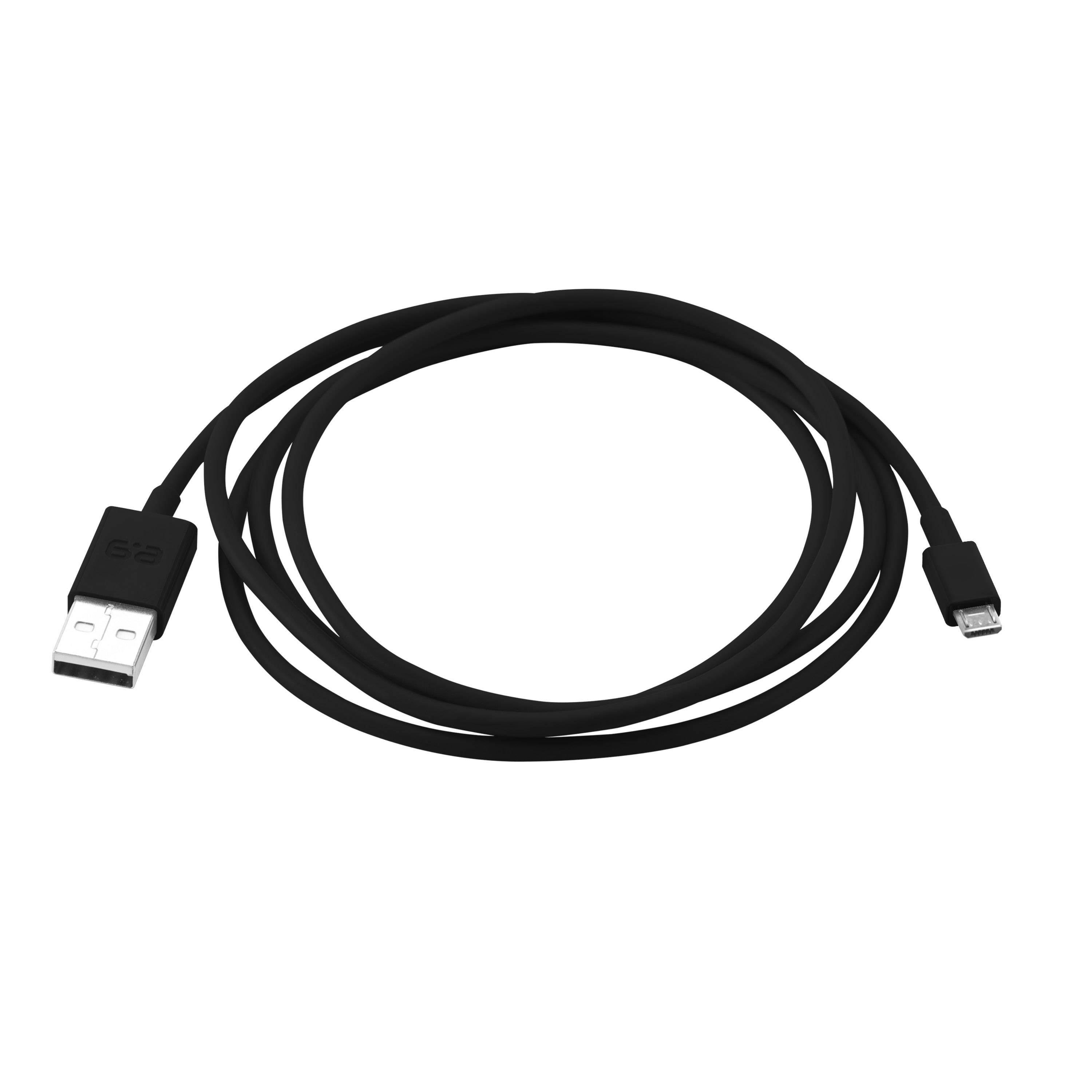 Puregear 60602PG Micro USB Data and Sync Cable 48' Black