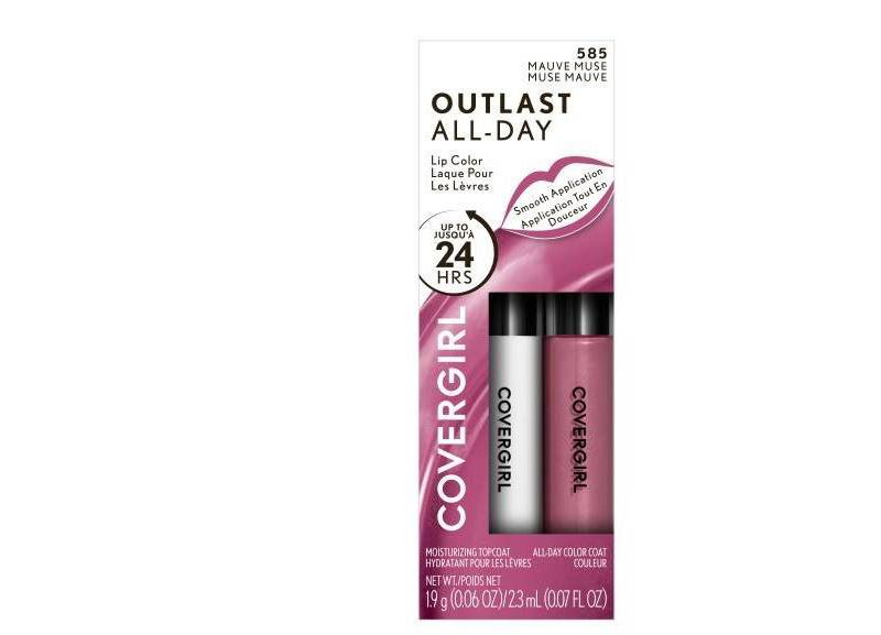 COVERGIRL Outlast Longwear Lipstick 585 Mauve Muse - 0.13oz